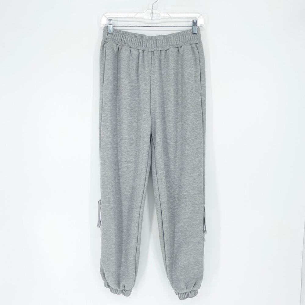 Fashion Nova High-Waisted Gray Jogger Size Medium